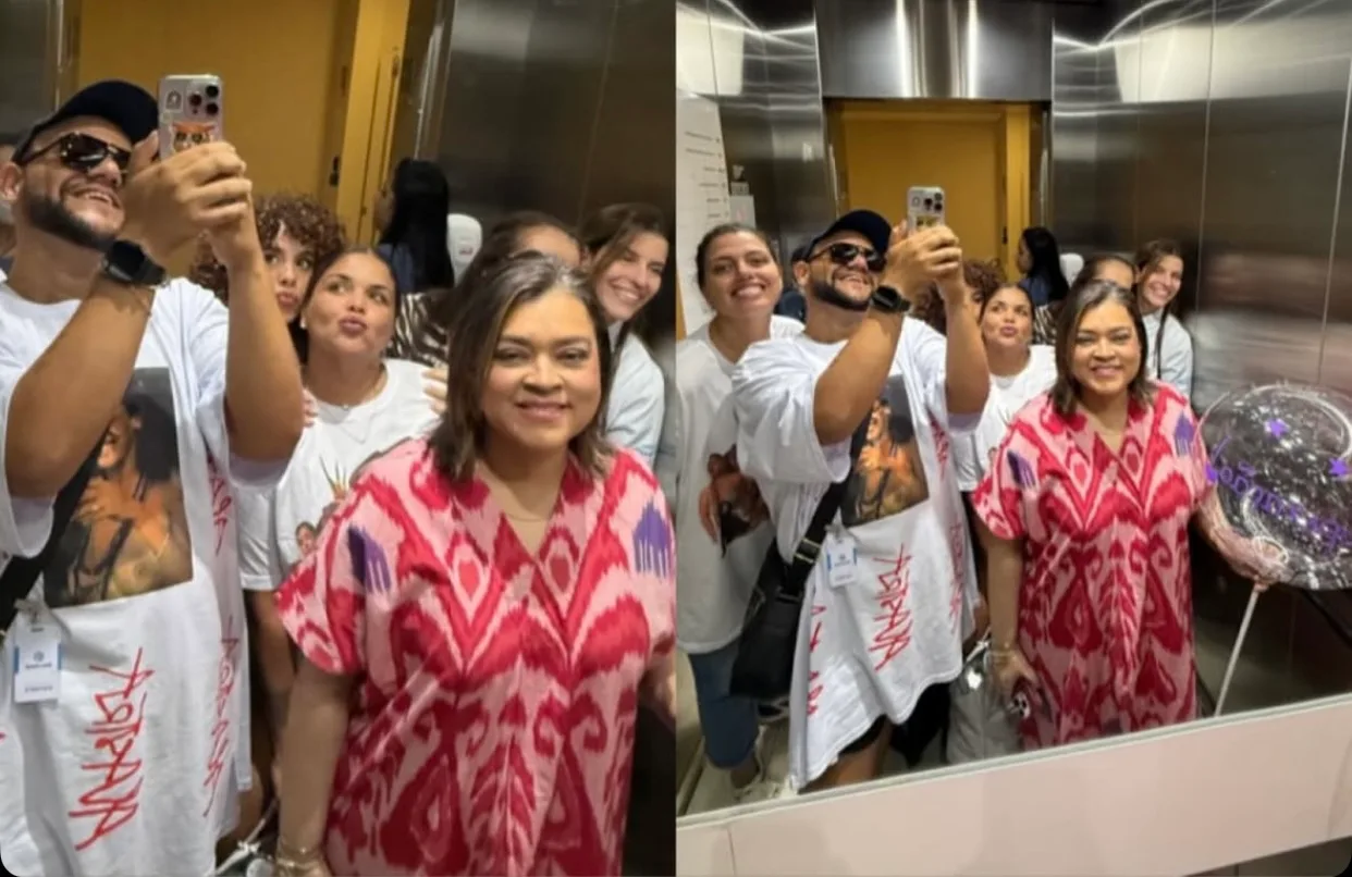 Preta Gil recebe alta hospitalar e se emociona com homenagem