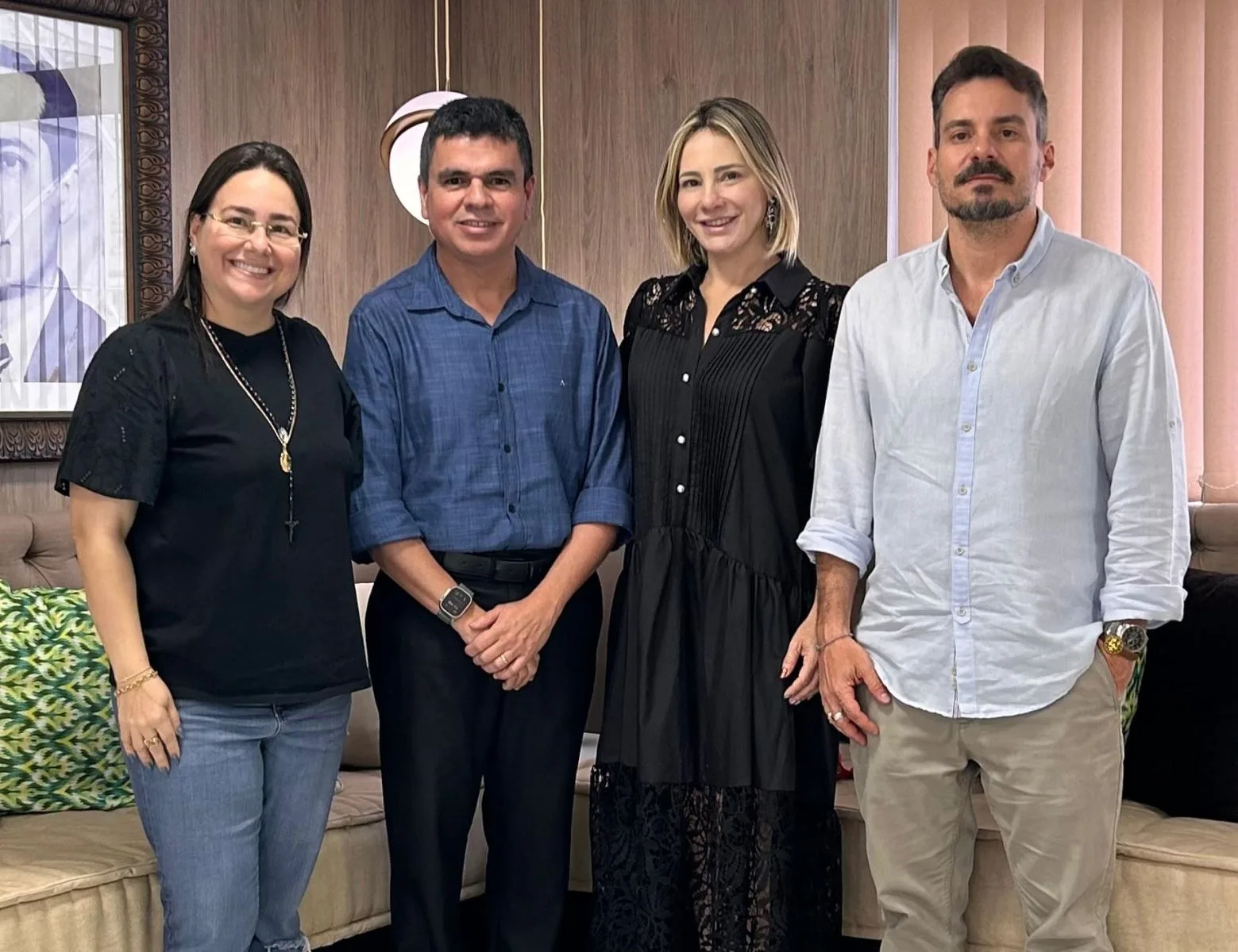 Chagas Vieira realiza visita institucional ao Grupo Cidade