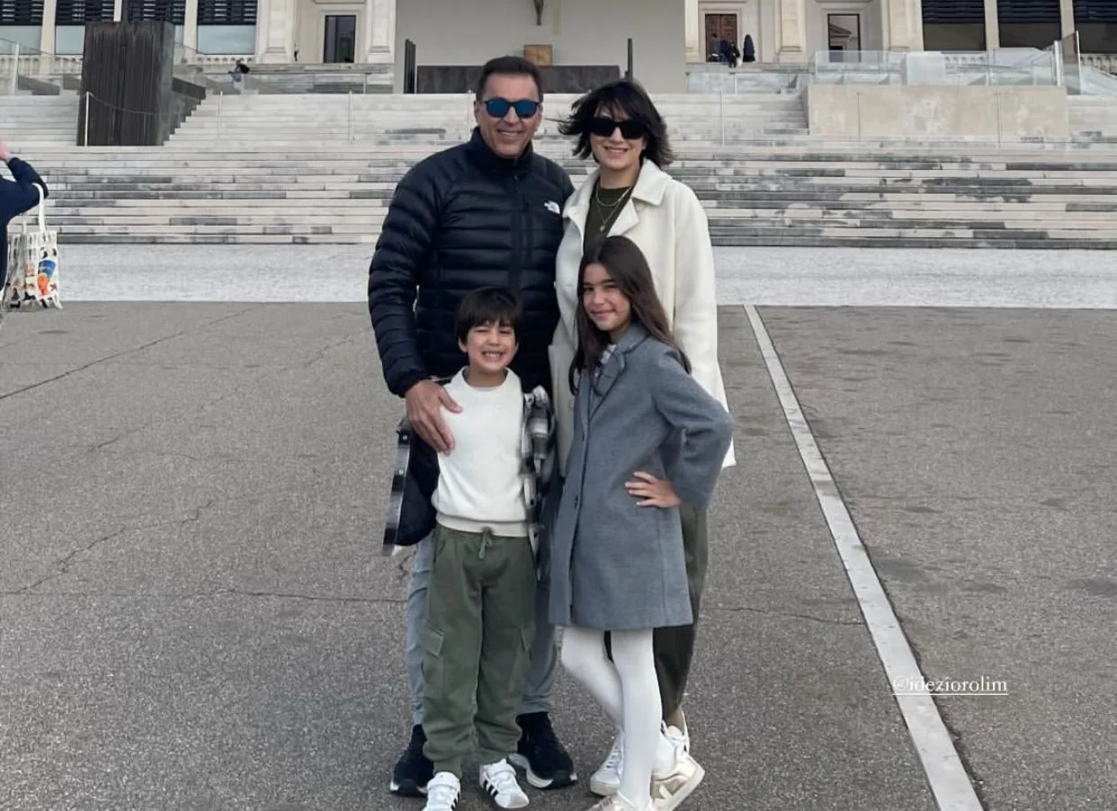 Mary Canamary e Idezio Rolim pegam a rota de Portugal com os filhos