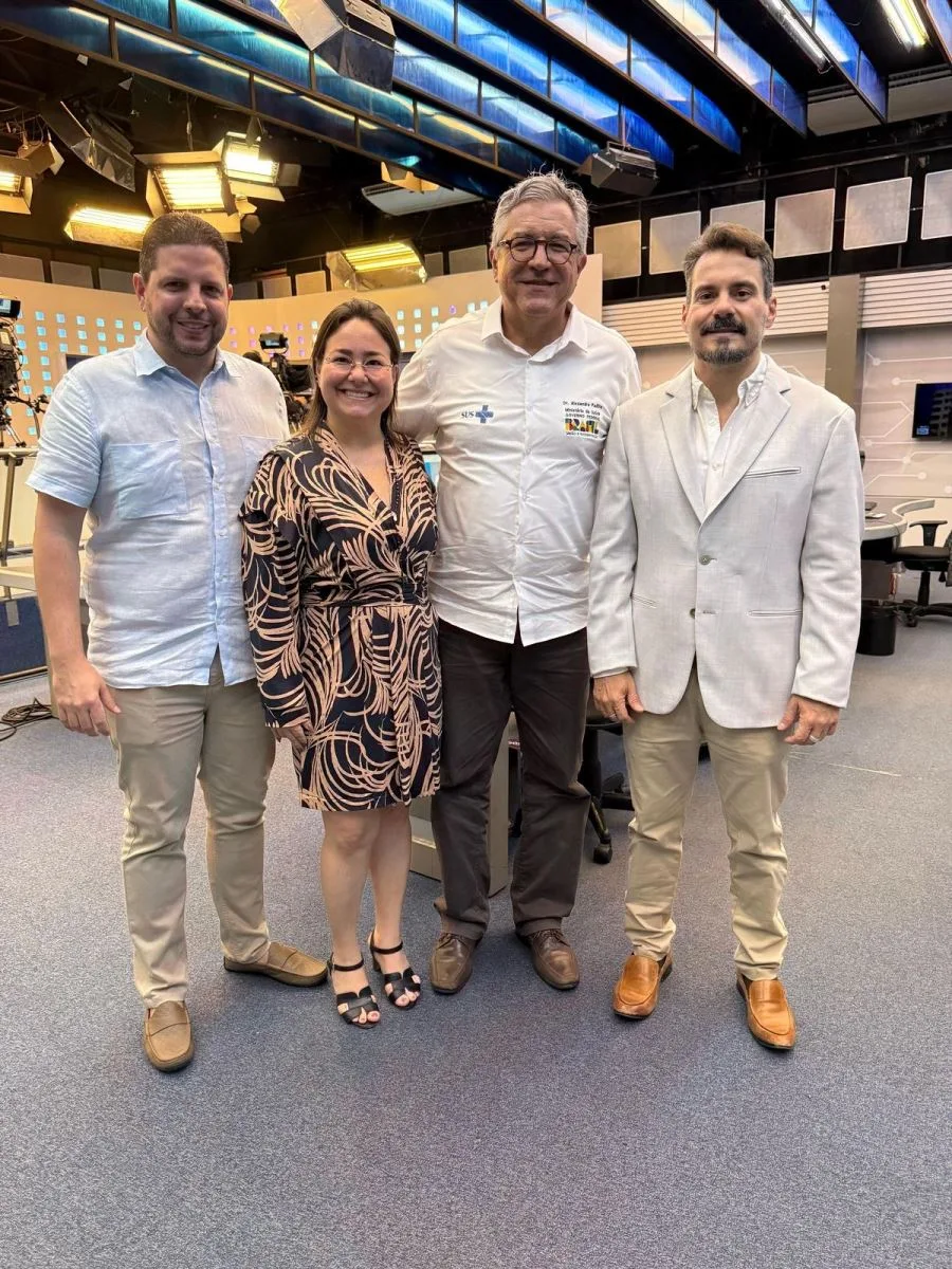 Ministro da Saúde, Alexandre Padilha visita o Grupo Cidade