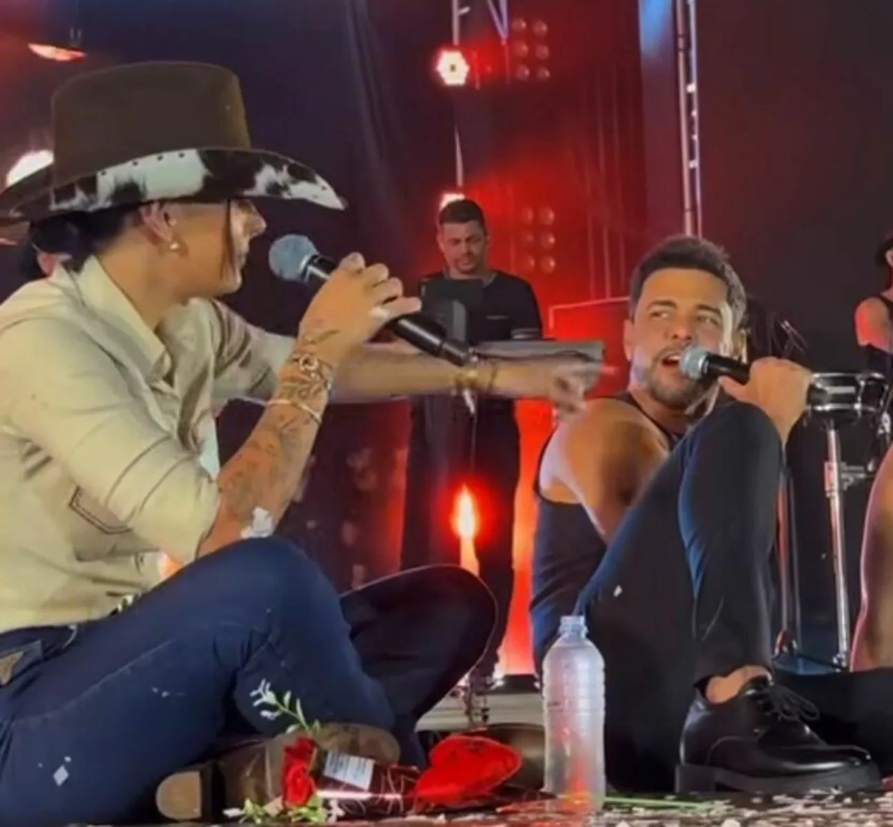 Ana Castela defende Zezé di Camargo em show: “sua história é linda, você é top”