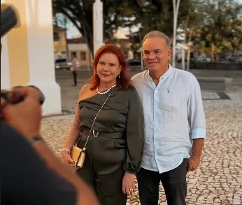 Fernanda Pessoa e Ésio Souza participam de missa especial que celebra centenário de Edson Queiroz