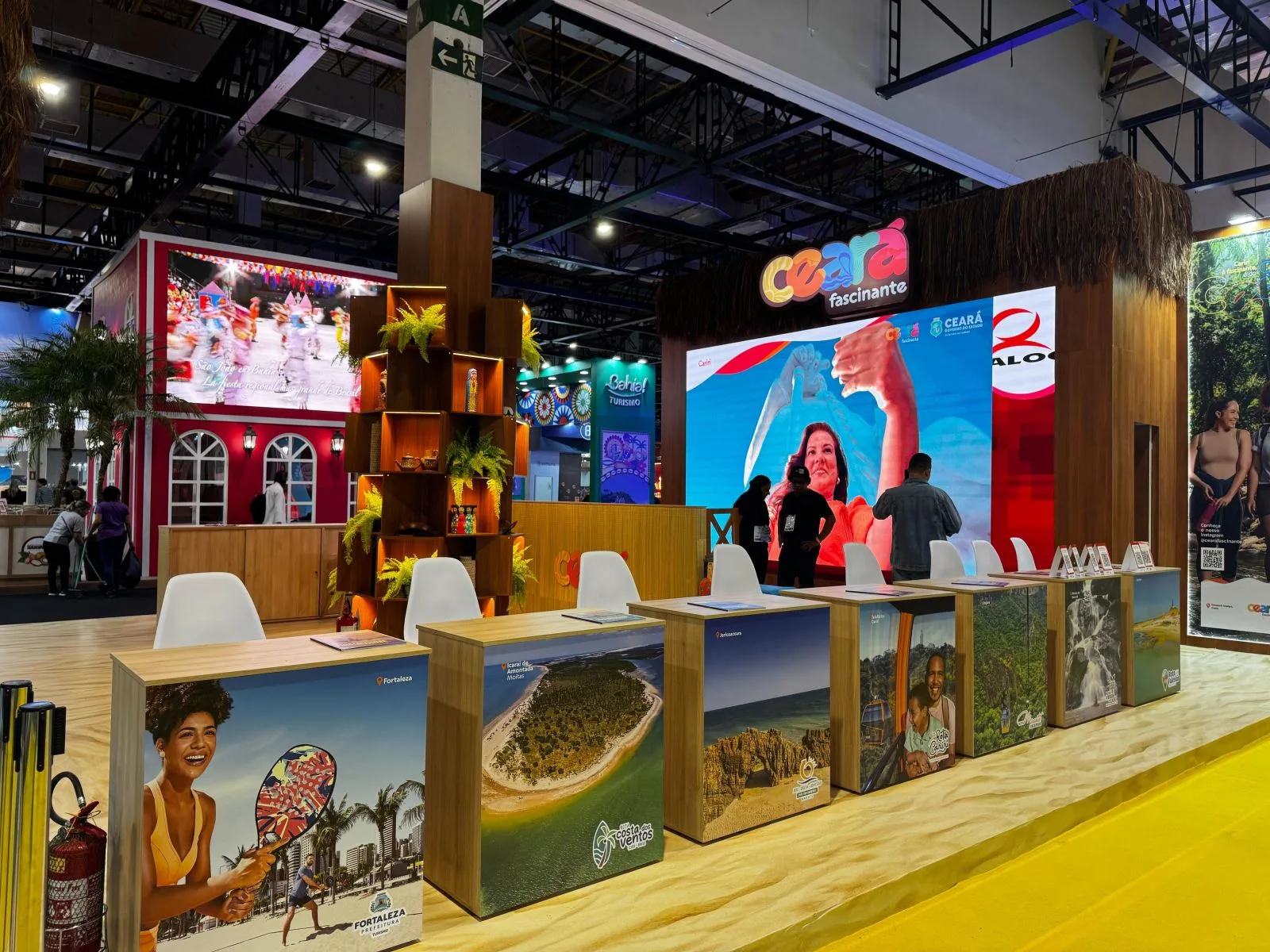 Secretaria do Turismo do Ceará apresenta novo estande na WTM Latin America 2025 com foco em inovação