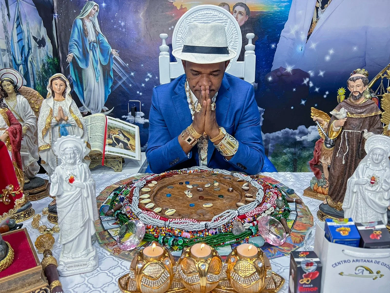 Aritana de Oxóssi explica como o trabalho espiritual afasta rivais e protege relacionamentos na Umba