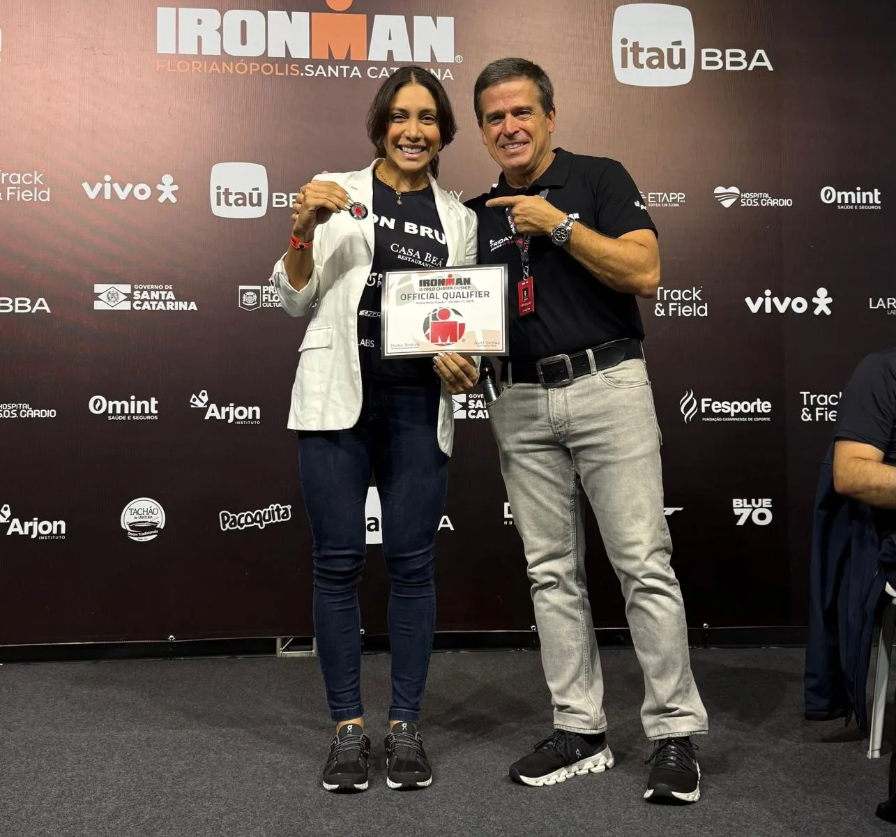 Bruna Braga estreia na distância full no Ironman Brasil 2025 com pódio