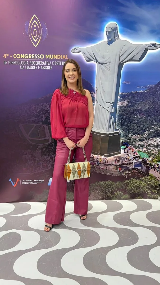 Fernanda Rios marca presença no 4º Congresso Mundial de Ginecologia Regenerativa e Estética