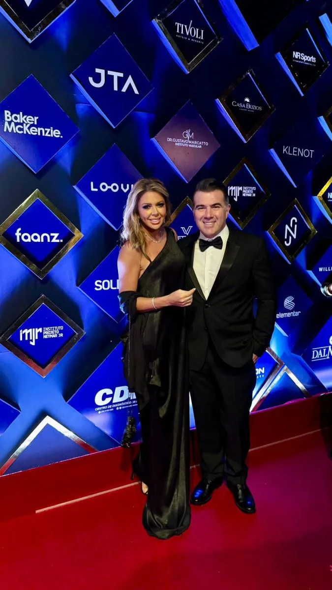 Patrícia e Danilo Dias brilham no Leilão do Instituto Neymar Jr. em São Paulo