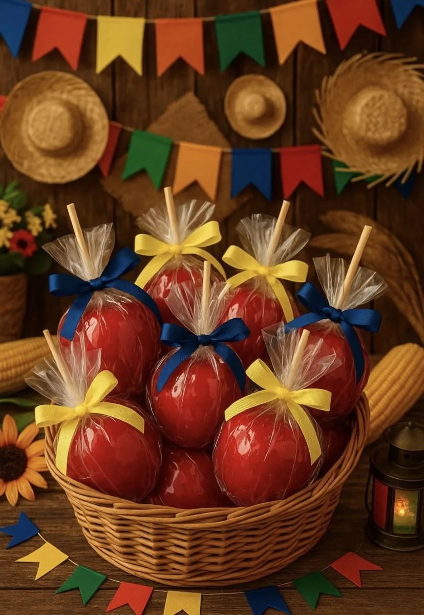 Amor de Pirulito causa frisson nas festas cearenses com sua inigualável maçã do amor artesanal