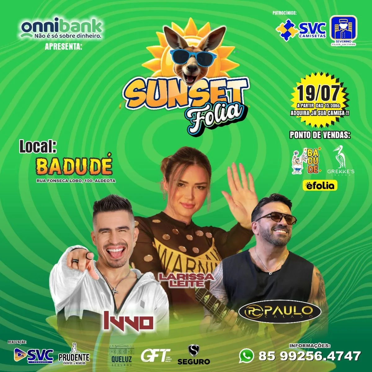 Contagem regressiva para o Sunset Folia 2025