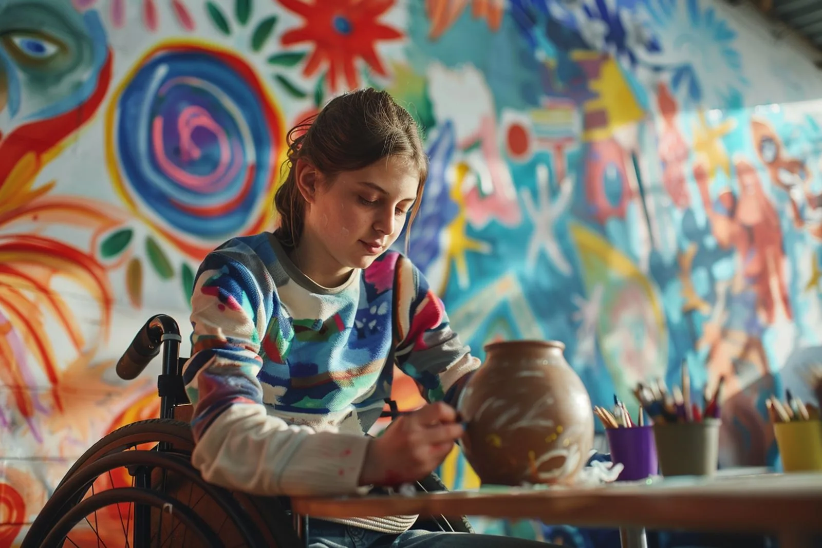 Arte e inclusão: superando desafios e vencendo obstáculos