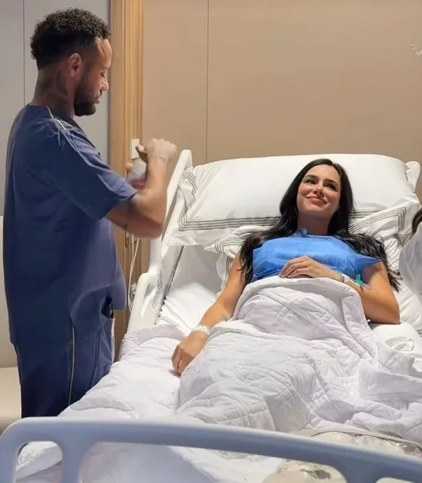 Bruna Biancardi mostra detalhes do nascimento da segunda filha, Mel