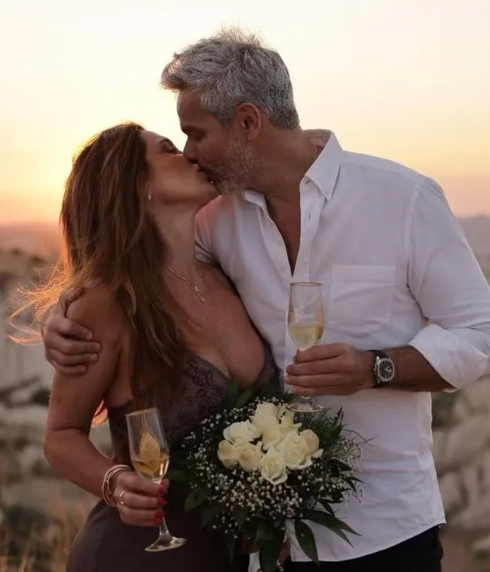 Flávia Alessandra e Otaviano Costa renovam votos de amor na Capadócia