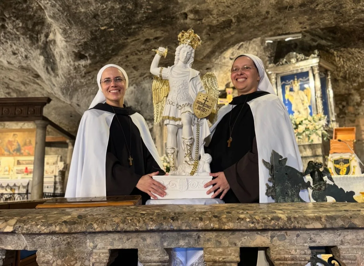 Imagem Peregrina de São Miguel Arcanjo chega ao Brasil através do Instituto Hesed