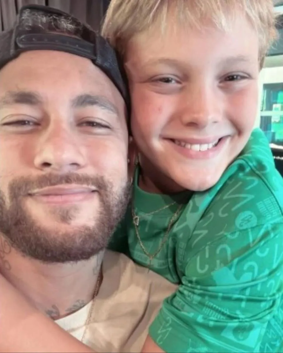 Filho de Neymar envia mensagem emocionante após derrota do Santos: "Você é meu ídolo..."