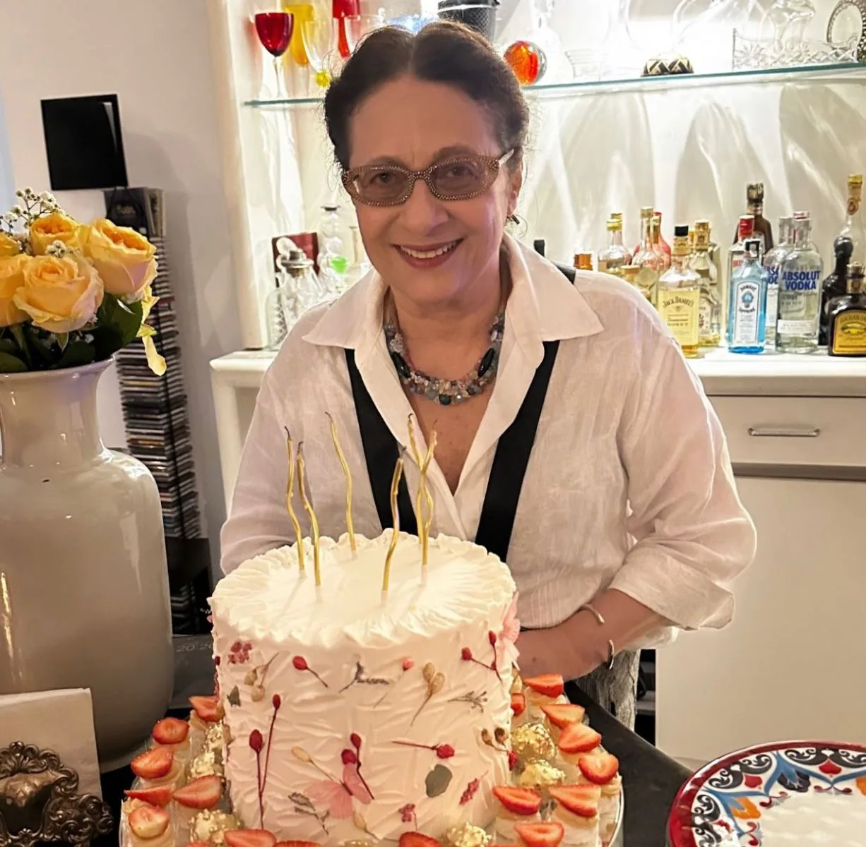 Inez Villaventura celebra a nova idade cercada de carinho