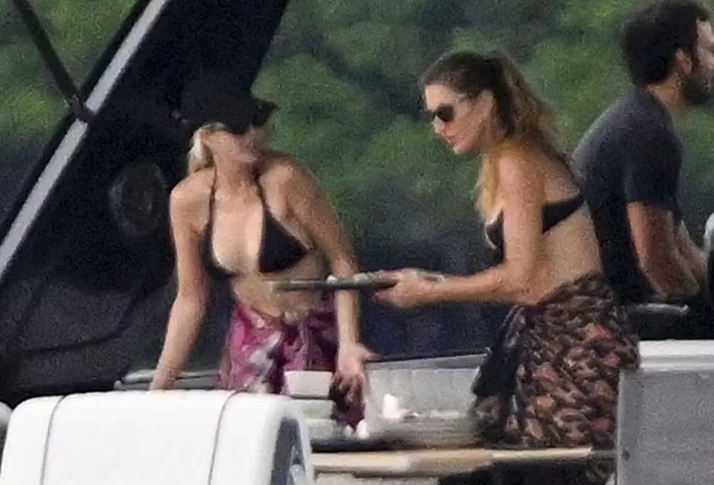 Gisele bündchen aproveita dia de lazer em alto-mar ao lado de Ivanka Trump