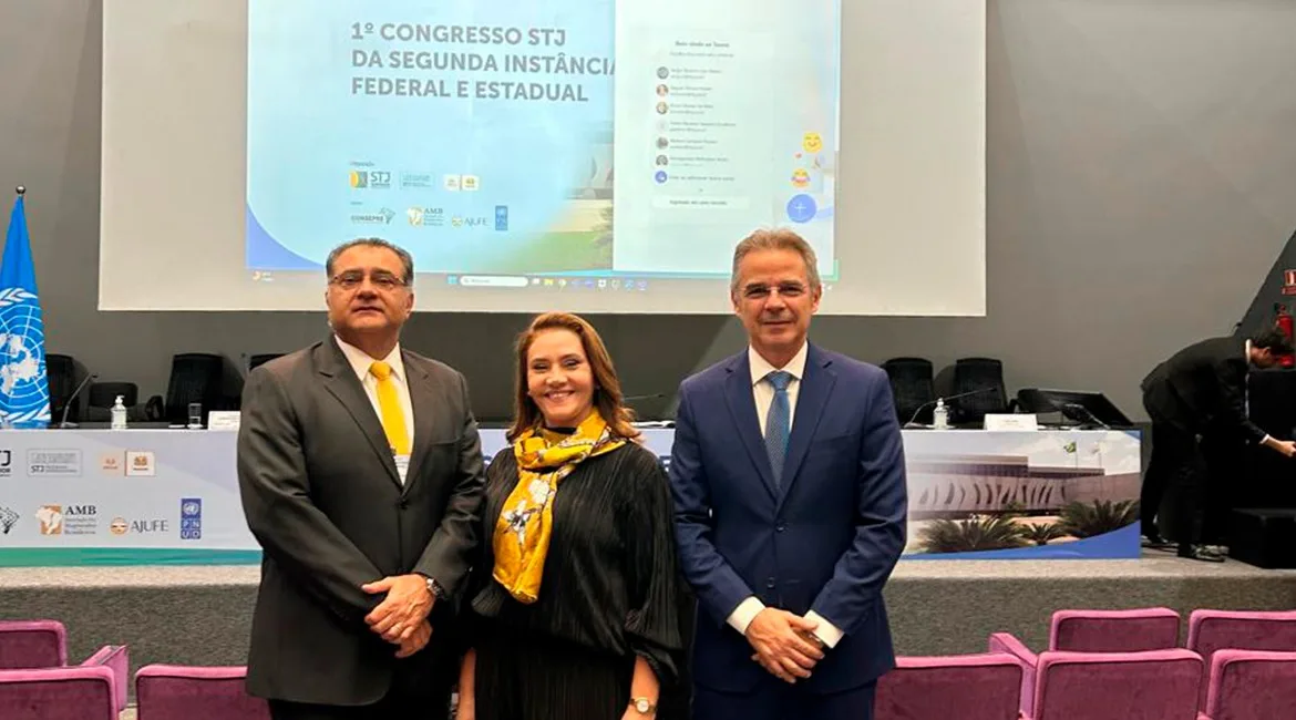 TJCE participa do 1º Congresso STJ da Segunda Instância Federal e Estadual, em Brasília