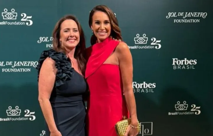 Geyse Diniz é homenageada no New York Gala da BrazilFoundation