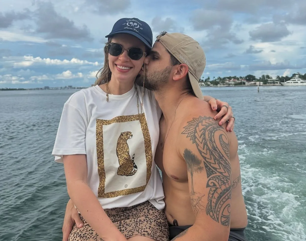 Isabela Franklin e Ivan Bezerra Neto curtem temporada em Miami