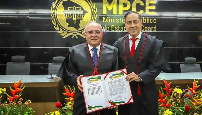 Marcus Renan Palácio é empossado como procurador de Justiça do MPCE
