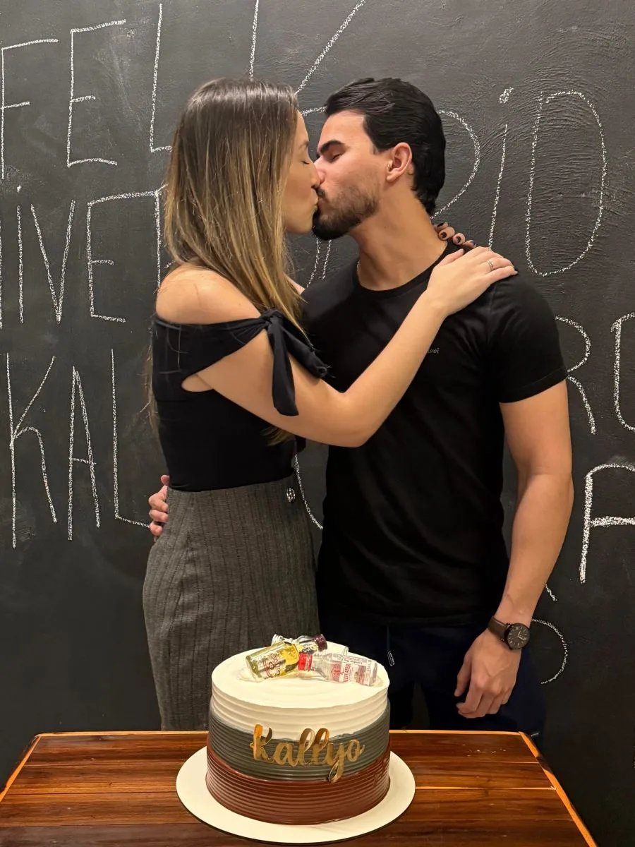 Marianna Landim arma festa surpresa para celebrar mais um ano de vida de Kallyo Silva