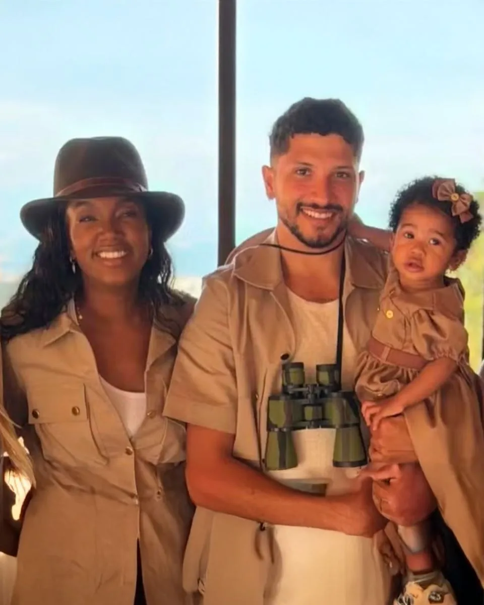 Após término, IZA e Yuri Lima celebram juntos o aniversário de 1 ano da filha, Nala