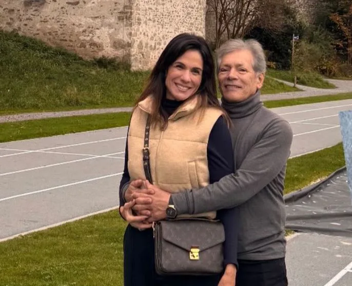 Ana Virgínia Martins e Otacílio Valente nos encantos Suíça com grupo de amigos