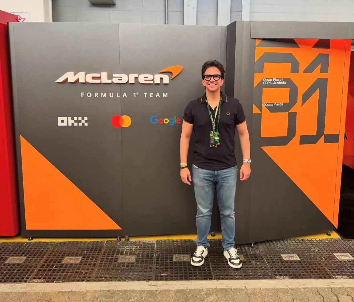 Panta Neto vive momentos de emoção na Fórmula 1, em Interlagos