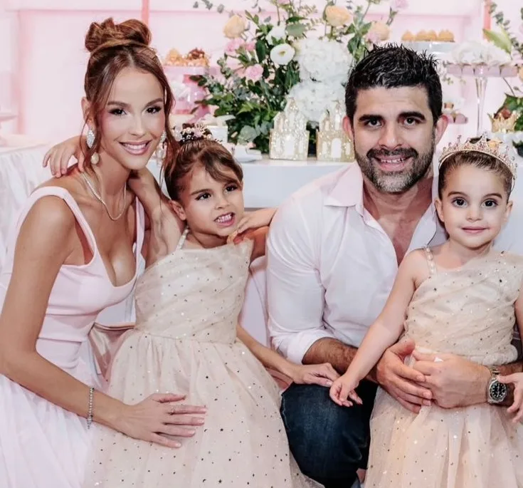 Mariana Vasconcelos e Eliseu Becco celebram com encanto os três anos da filha Valentina