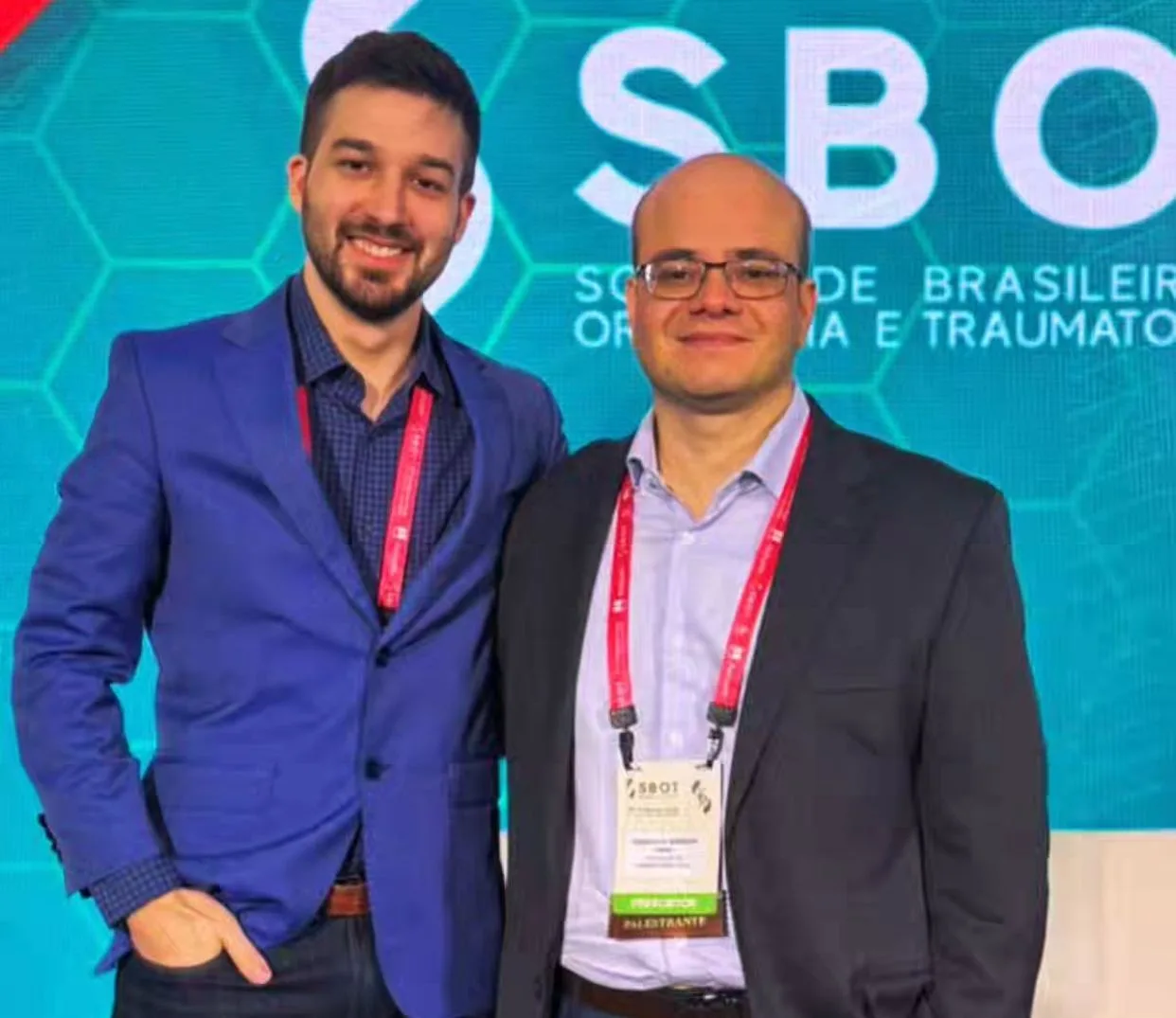 Leonardo Lustosa e Francisco Andrade participam do 57º Congresso Brasileiro de Ortopedia