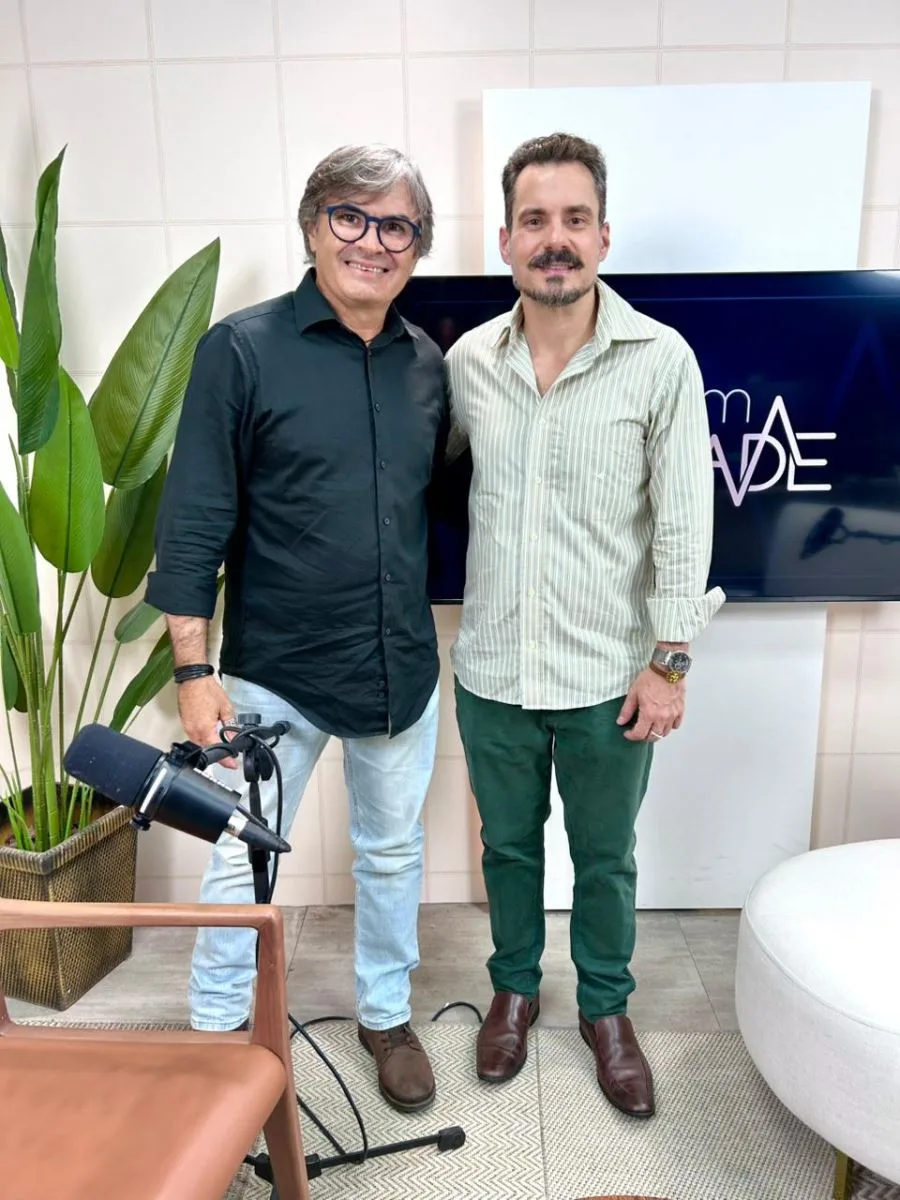 Miguel Dias Filho recebe Rosier Alexandre no Grupo Cidade
