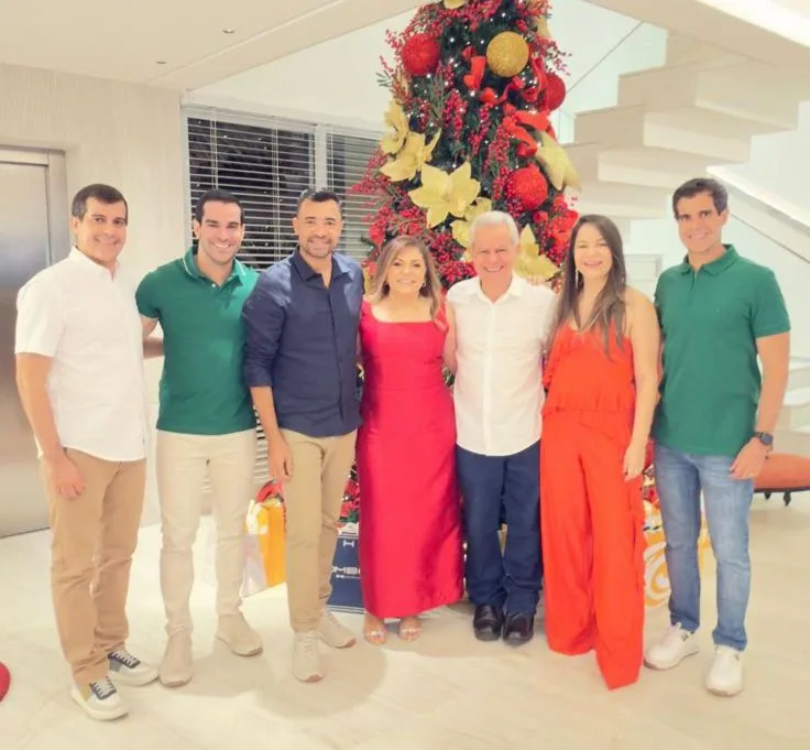 Família Zenir se reúne para celebrar o Natal em clima de união e afeto