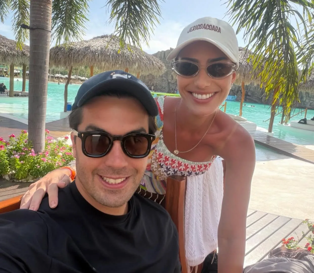 Nicole Pinheiro e Netinho Bayde aproveitam dias de amor e lazer em Jericoacoara