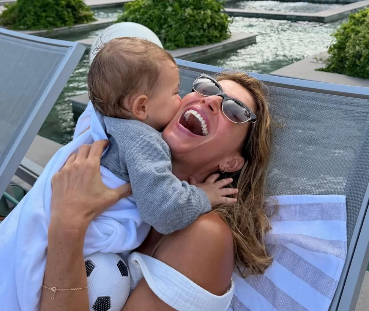 Gisele Bündchen celebra primeiro aniversário do caçula, River