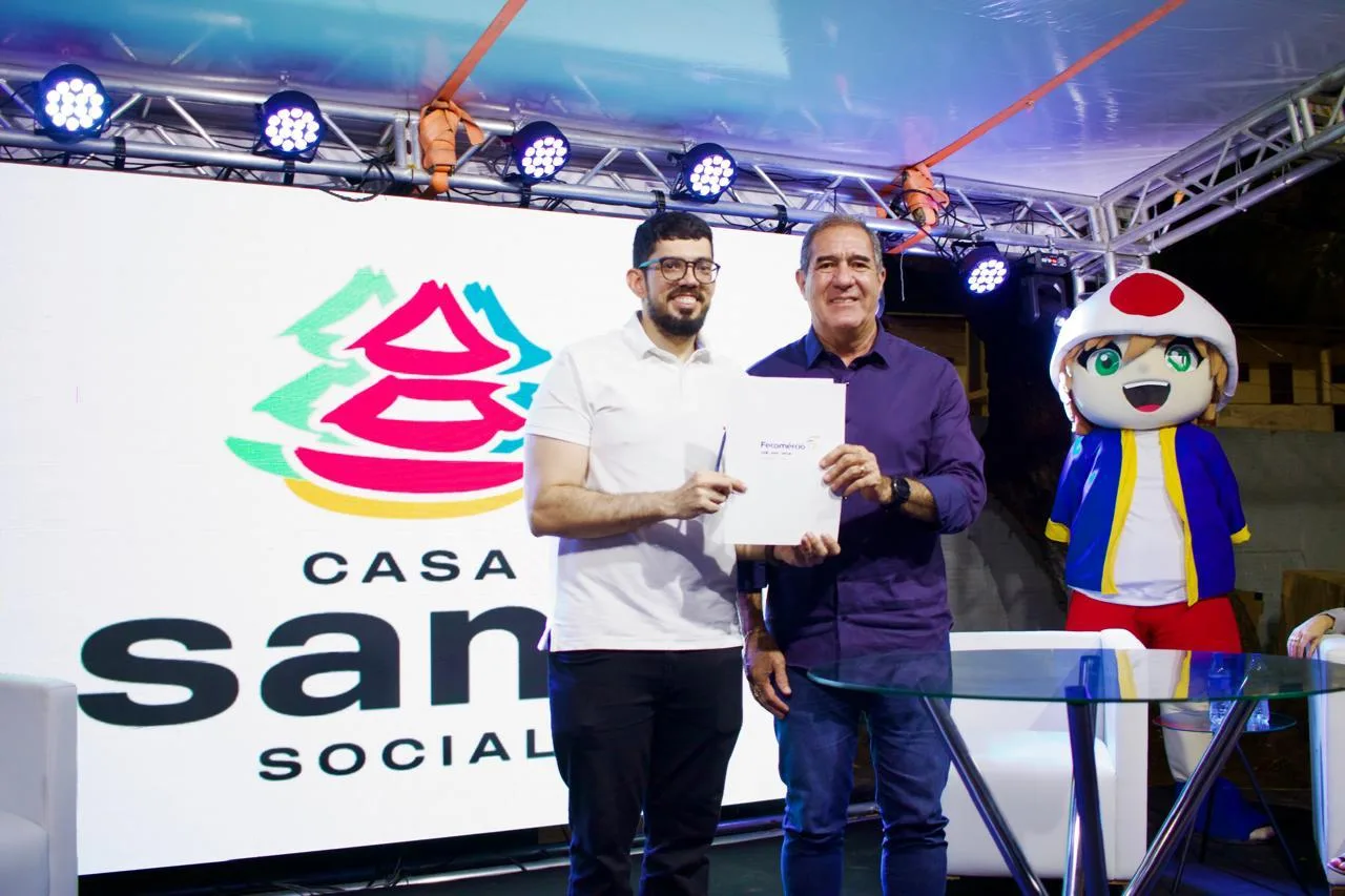 Sistema Fecomércio firma parceria com a Fundação Sana e anuncia primeira unidade modular itinerante