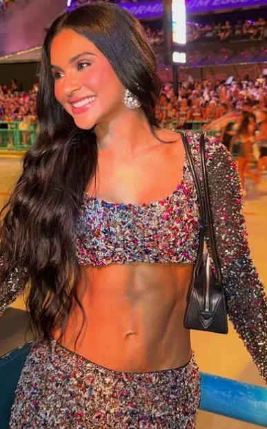 "Saudades", diz Mileide Mihaile sobre o Carnaval