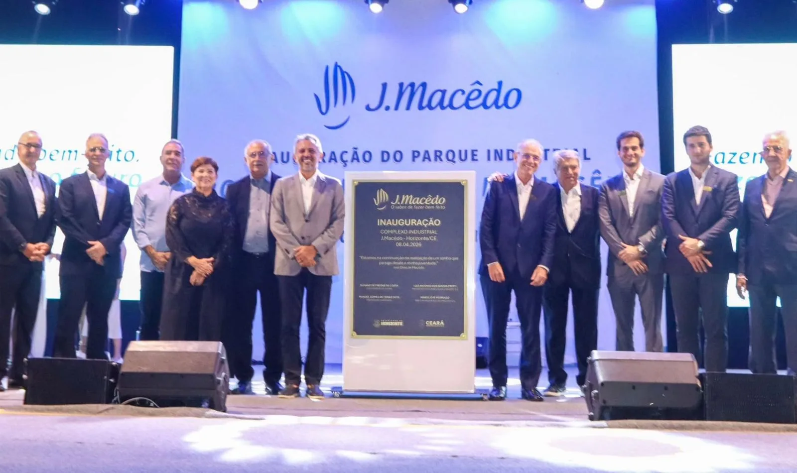 J.Macêdo inaugura o Parque Industrial Roberto Proença de Macêdo, em Horizonte