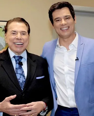 Celso Portiolli se emociona ao lembrar último áudio que recebeu de Silvio Santos