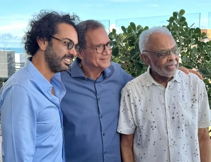 Gilberto Gil reúne família e amigos em almoço pré-comemorativo pelos 80 anos de Beto Studart