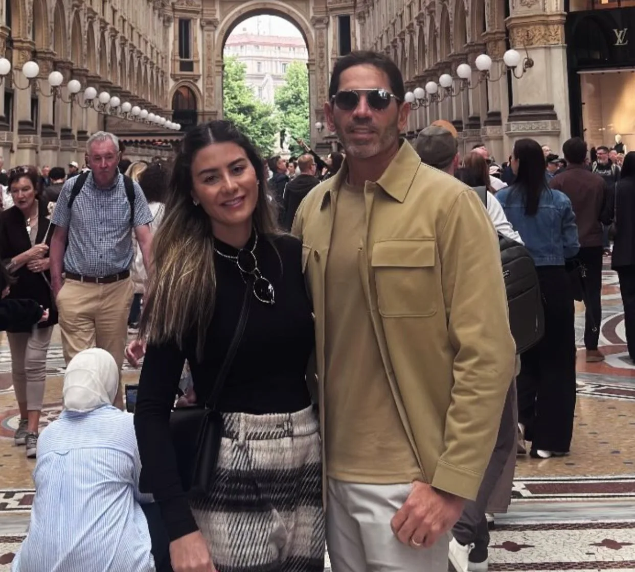 Mariana Pimenta e Reimilson Cruz em trip por Milão