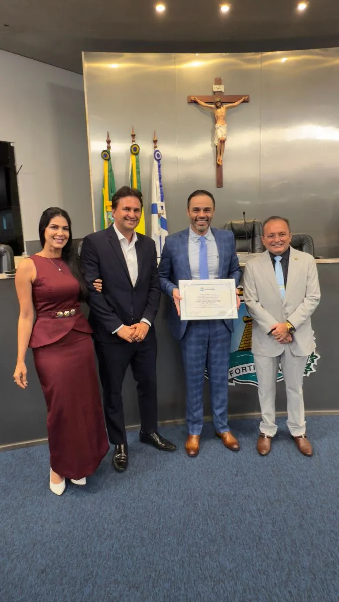 Alan Caires recebe Título de Cidadão de Fortaleza