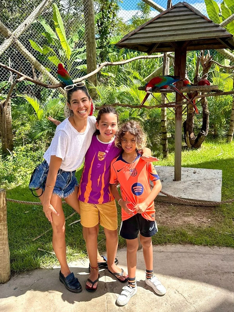 Bela Gil comemora os 10 anos do filho Nino em dia especial no Beach Park