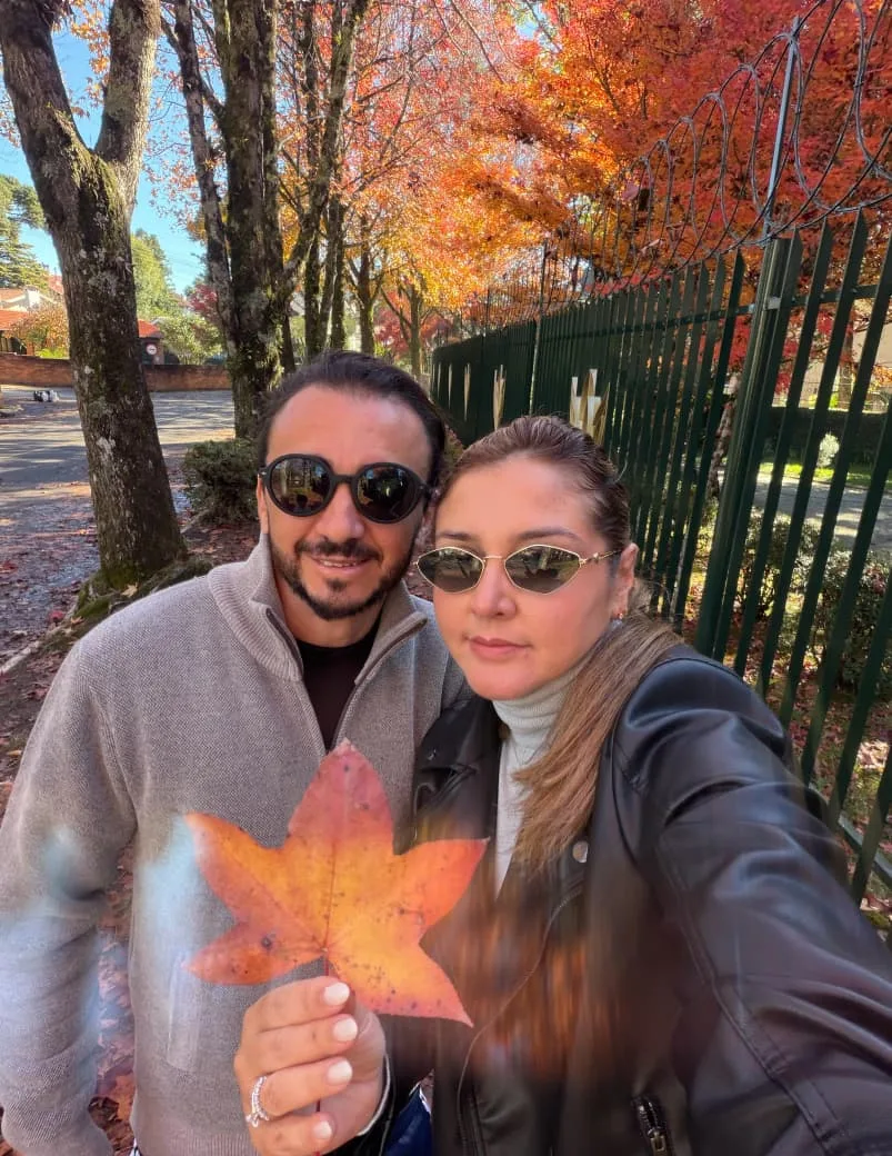 Diogo Batista e Geane Ribeiro comemoram Bodas de Cristal em Gramado