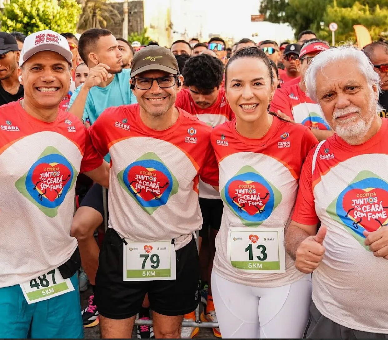2ª Corrida Juntos por um Ceará Sem Fome arrecada quase 40 toneladas de alimentos