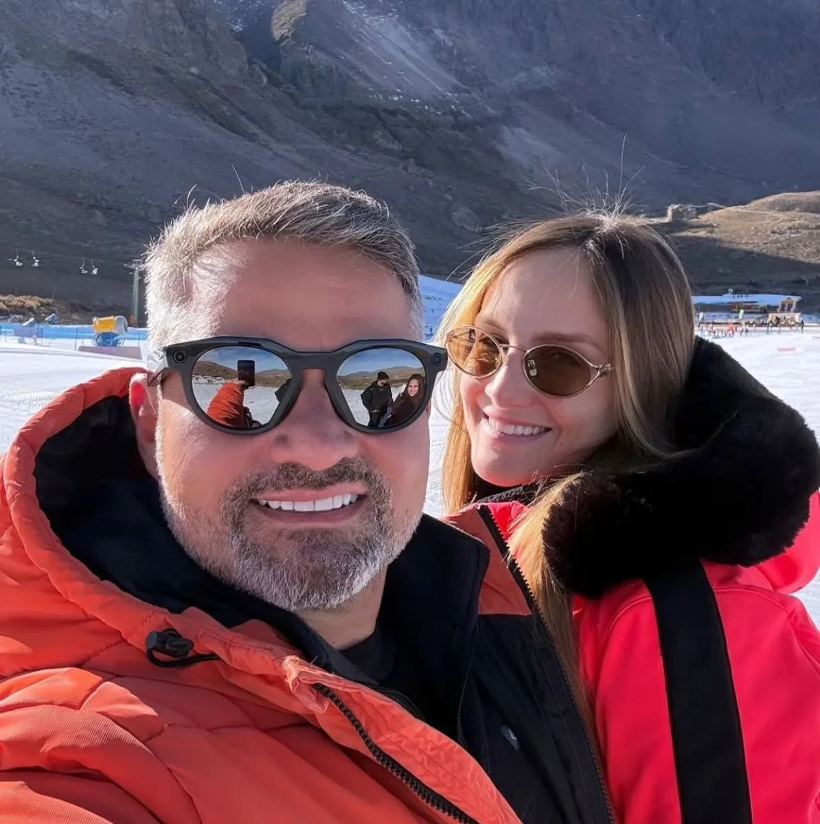 Larissa Benevides e Mário Queirós vivem dias de aventura e romance no Chile