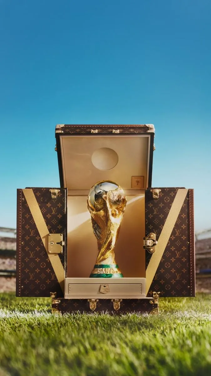 Louis Vuitton leva luxo ao gramado da final da Copa do Mundo