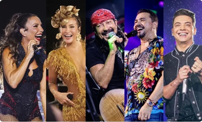 Ivete Sangalo, Cláudia Leitte e Bell Marques agitam Fortal 2026; confira a programação completa