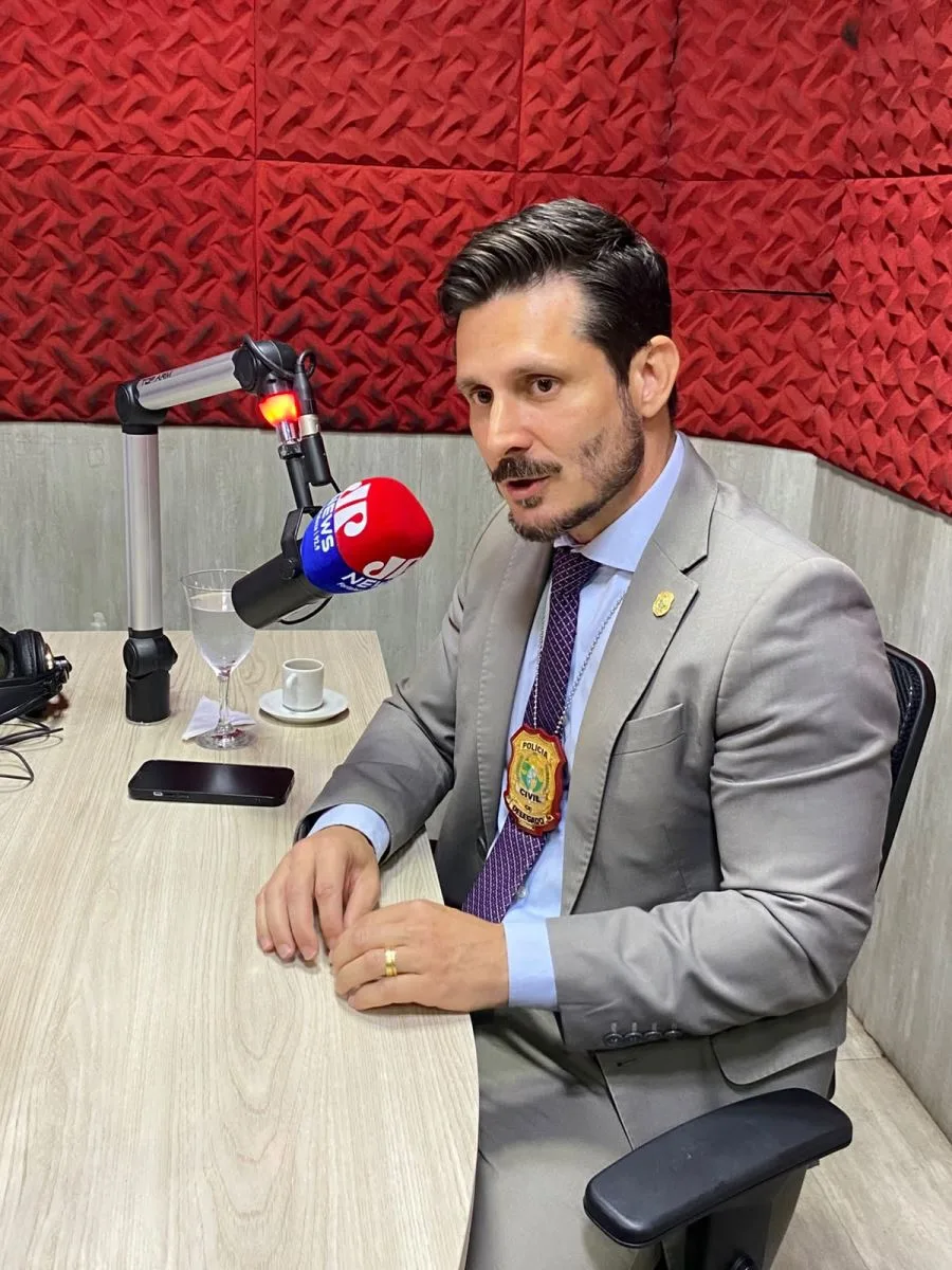 Delegado Márcio Gutiérrez destaca avanços da segurança em entrevistas ao Grupo Cidade