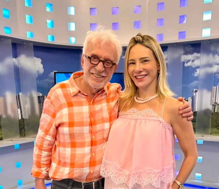 Moacyr Franco participa do Balanço Geral Ceará, da TV Cidade Fortaleza, com exclusividade