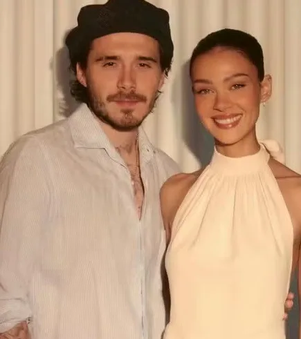 Filho de David Beckham perde a paciência ao defender a esposa